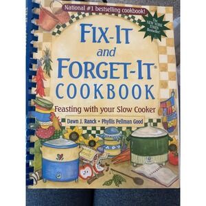 Fix-It and Forget-It Cookbook Slow Cooker Recipes Ranck Good ISBN 9781561483396